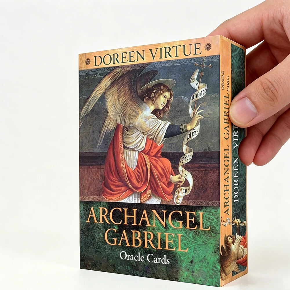 Popular Great Doreen Virtue Angel Series Oracle Cards Archangel Gabriel Cards  Tarot Cards for Beginners with PDF Guidebook