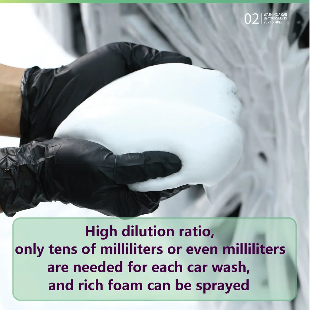 Car Wash Soap Works with Foam Cannons and Guns or Bucket Washes  Safe for Cars, Trucks, Motorcycles, RVs & More