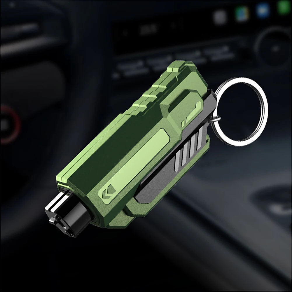 Car Portable Safety Window Breaker Hammer Emergency Escape Rescue Tool Break Glass with Seatbelt Multi-Function Safety Device