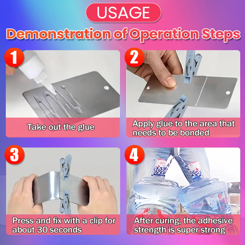 5PCS 50g super glue,high-strength oily welding glue,universal strong instant adhesive, suitable for wood,ceramics,metal DIY