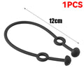 12-1PCS Anti-lost Earhooks for Hanging Neck Earphone Sport Headphones Portable Soft Silicone Anti-drop Ear Hook Protective Strap