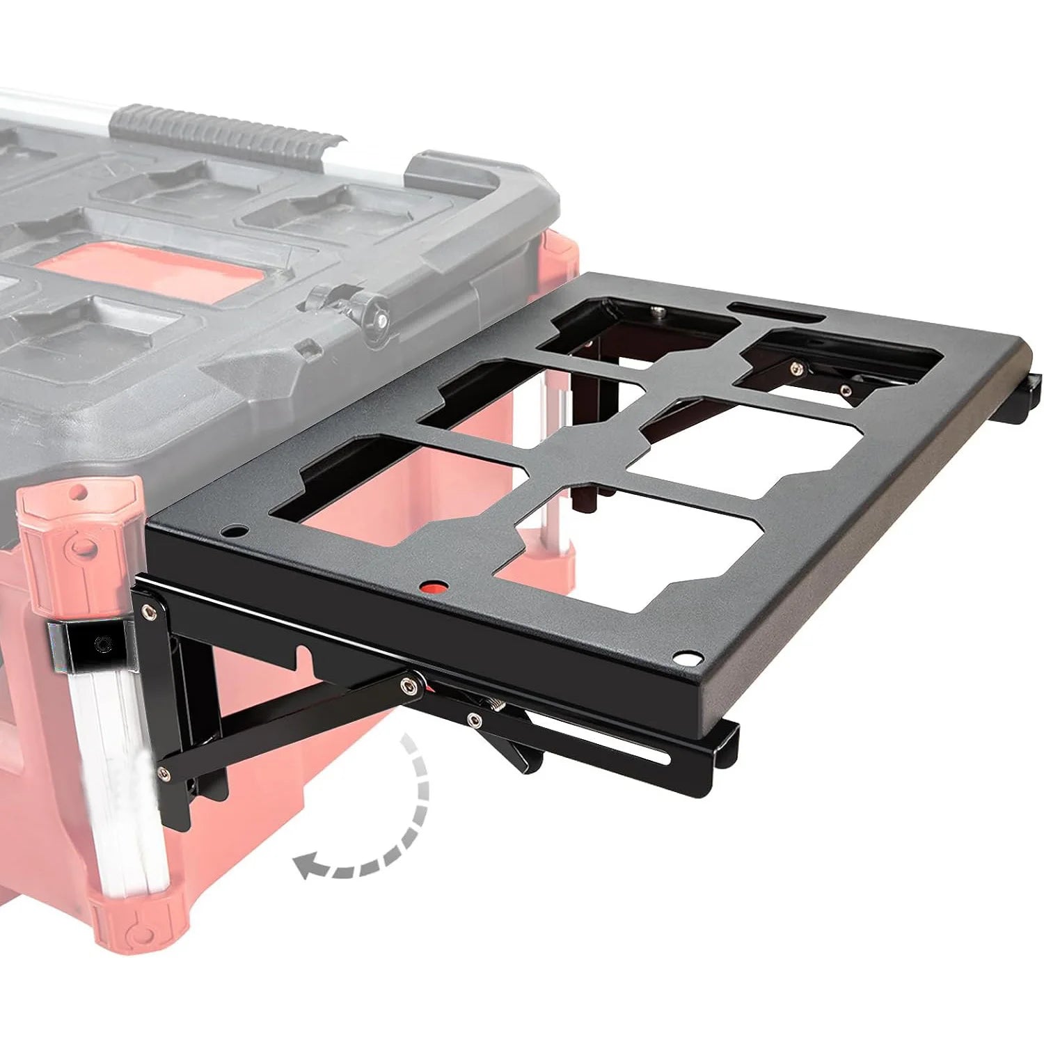 Packout Mount Compatible with Packout Toolbox Side Storage Can be Mounted on Wall or Floor