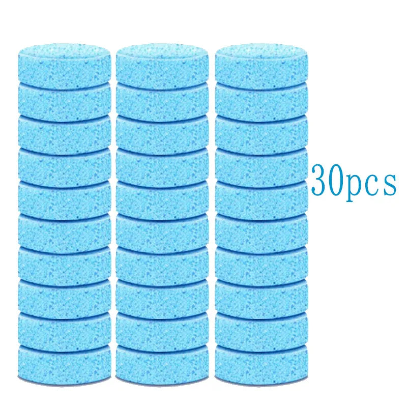 10/50/70pcs Solid Cleaner Car Windscreen Wiper Effervescent Tablets Glass Toilet Cleaning Car Accessories