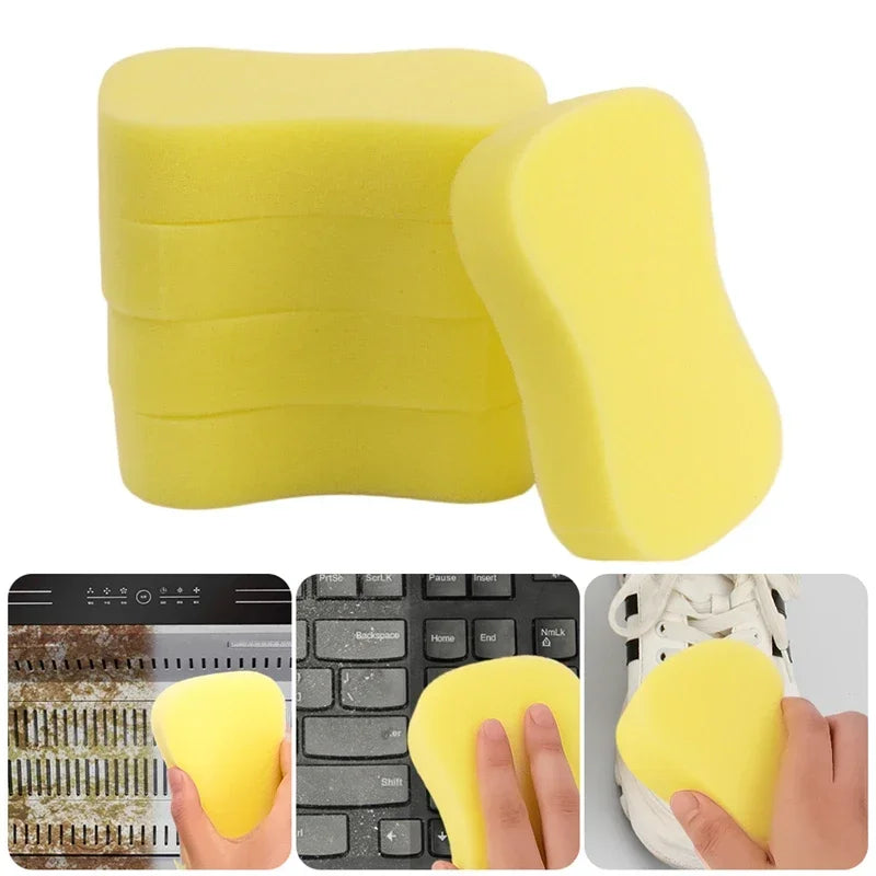 1/3/5pcs Car Wash Sponge Clean Large Honeycomb 8-shaped High-density Sponges Block Car Cleaning Waxing Tools Auto Detailing