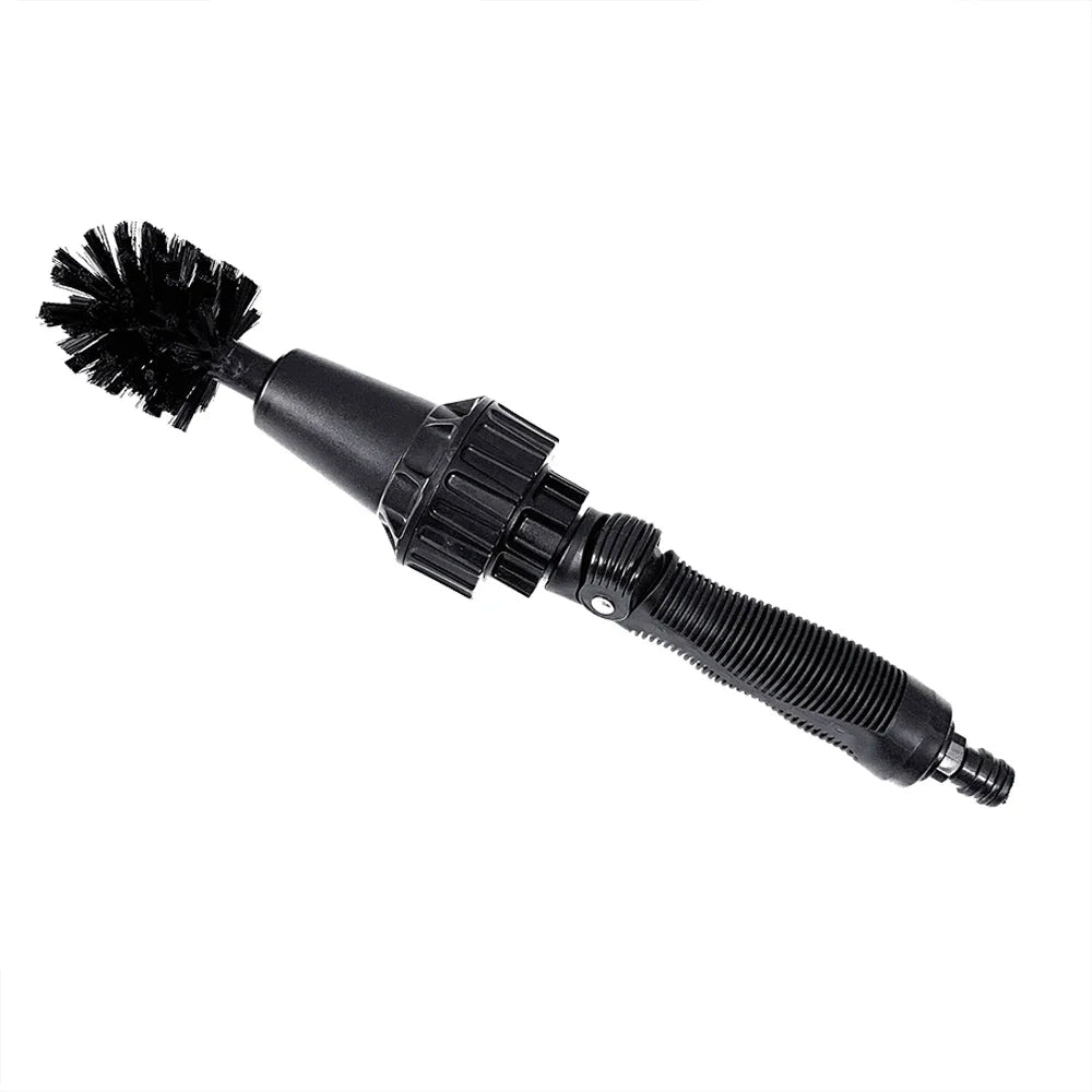 Car Wash Equipment Rotary Washer Washing Brush Water Driven Rotary Cleaning Brush Car Wheel Brushes Hand-held Auto Cleaning Tool