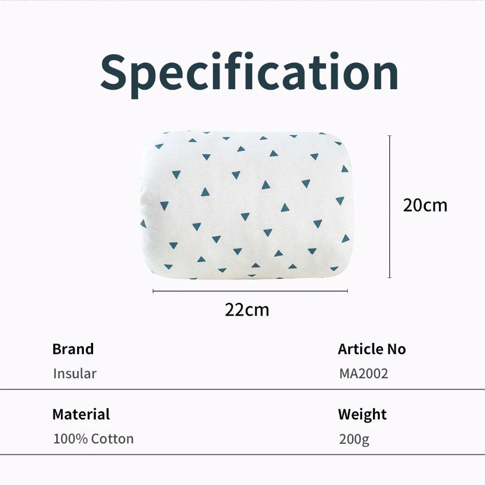 Baby Nursing Pillow Pure Cotton Breastfeeding Arm Support Infant PP Cotton Fleece Thickened Comfortable HeadPad for Newborns