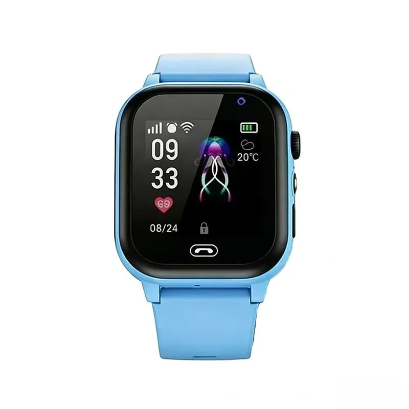 Lenovo electroni Children Camera Smart Watch 5G GPS Location Sim Card Call SOS Waterproof reloj inteligente niños Boy Girl Gift