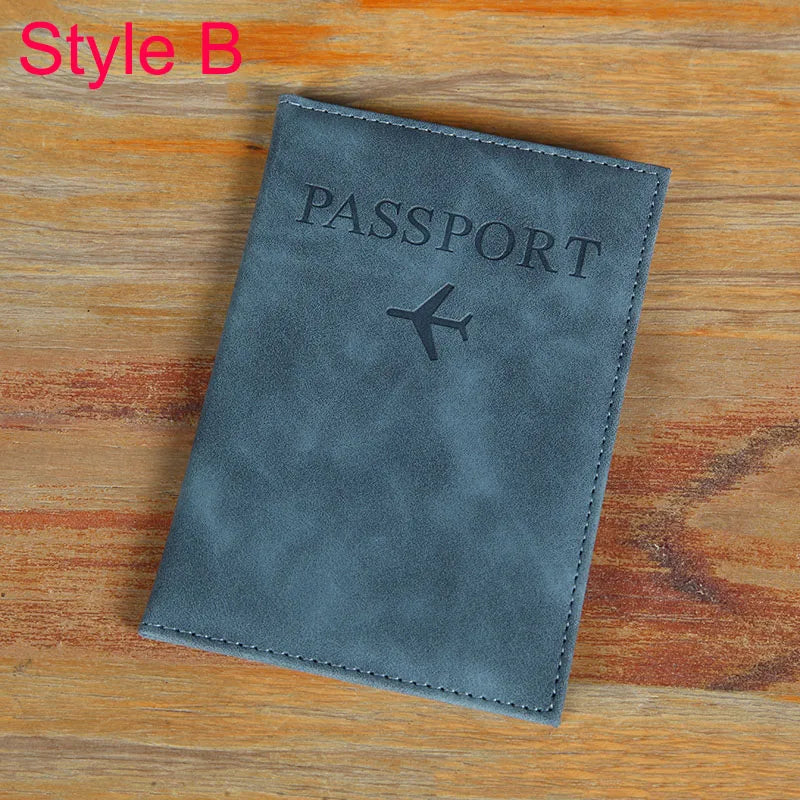 Organizer Storage Case/Travel Accessories Passport Case Vintage Leather Pattern Passports Holder Women Man ID Bank Credit Card