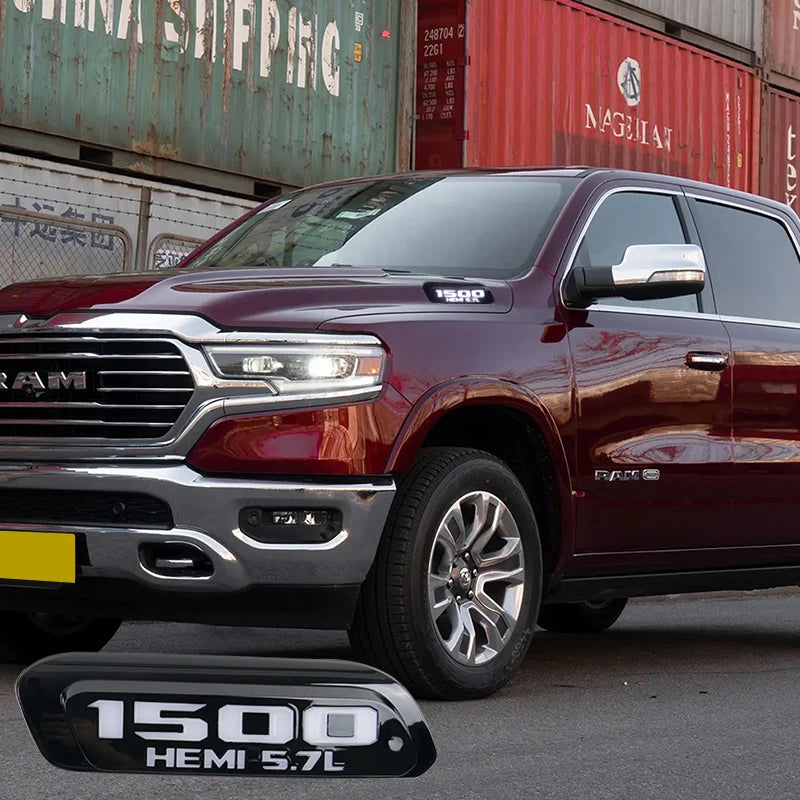 LED Hood Leaf Light Turn Signal Driving Light & Daytime Running Lights For Ram 1500 2019-2024 Aftermarket Parts
