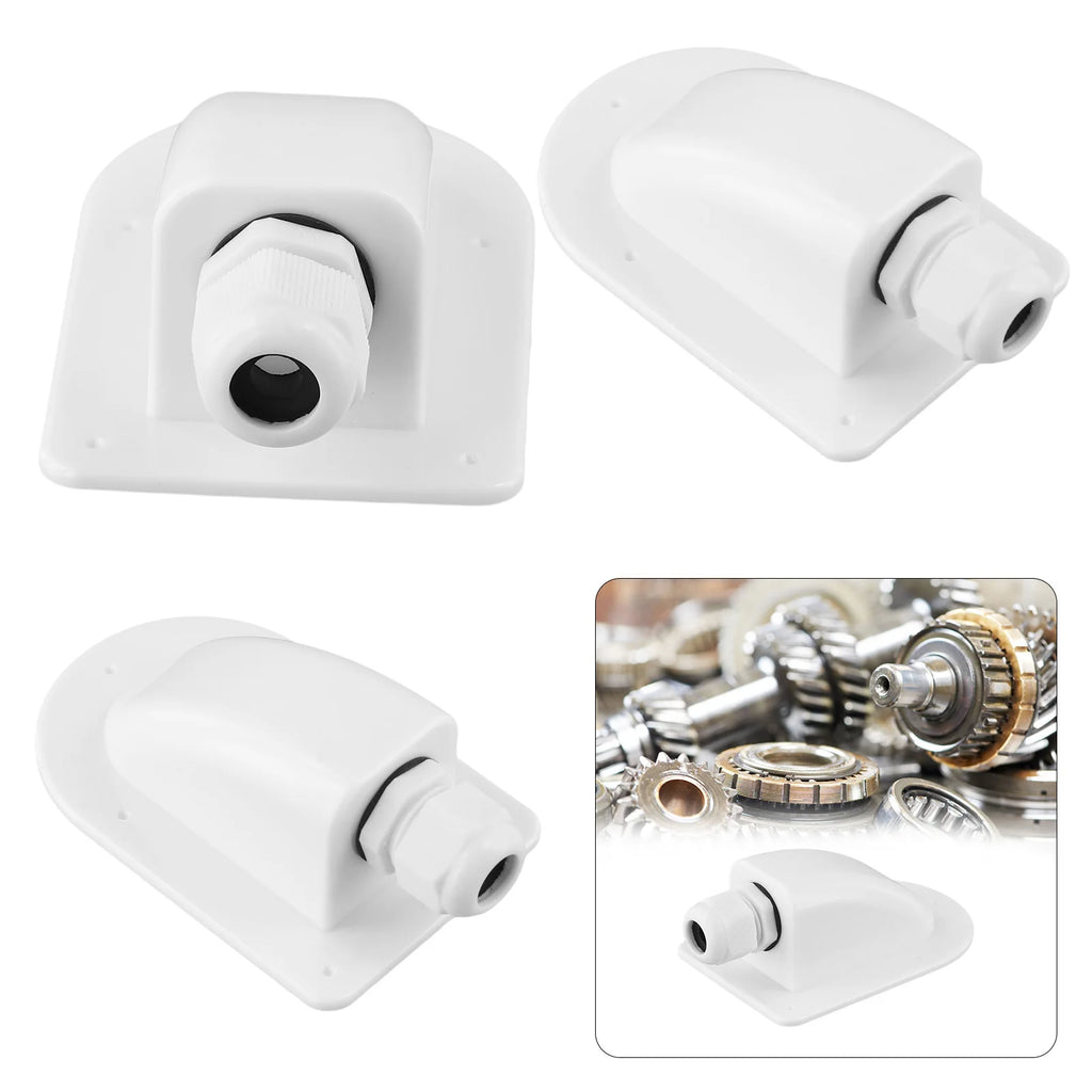 Single Wire Entry Gland Box Solar Panel Roof Wire Entry Gland Box Cable  Connector Holder Single Hole RV Yacht Car Accessories