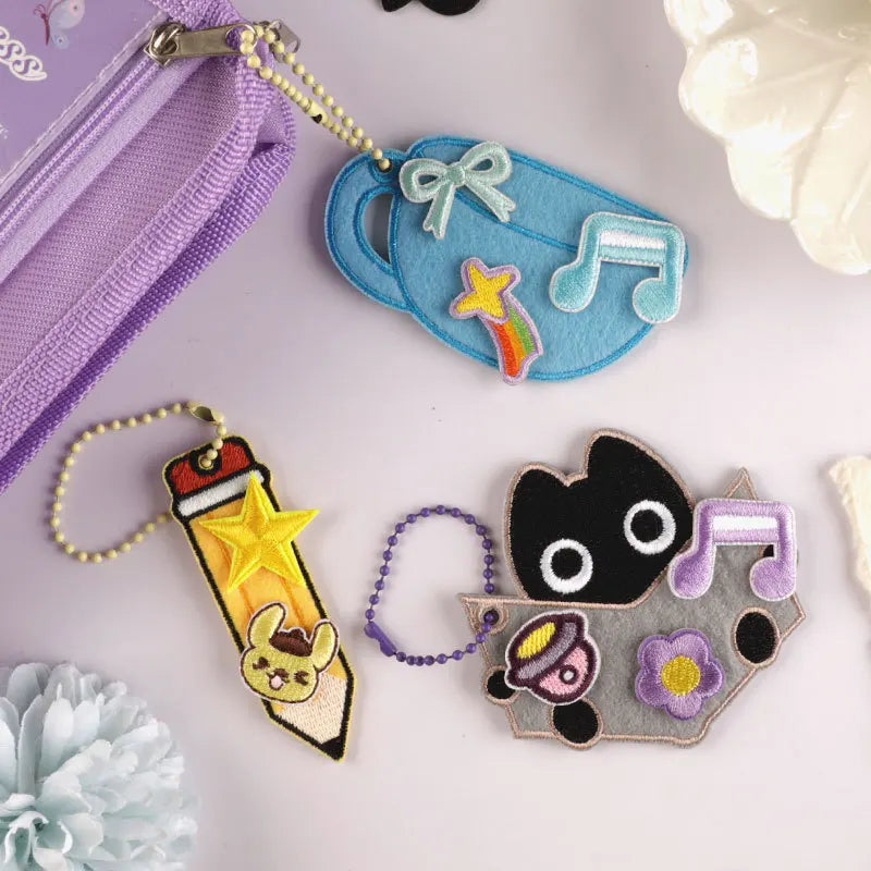 DIY Accessories: Bag Charms, Luggage Tags, Fabric & Reflective Patches, Keychains