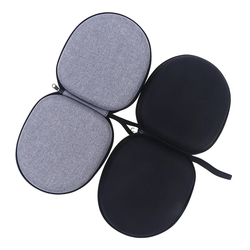 New New High-capacity Headset Headphone Case Earphones Shockproof Storage Box Hard Shell EVA Headphone Zipper Protective Bag