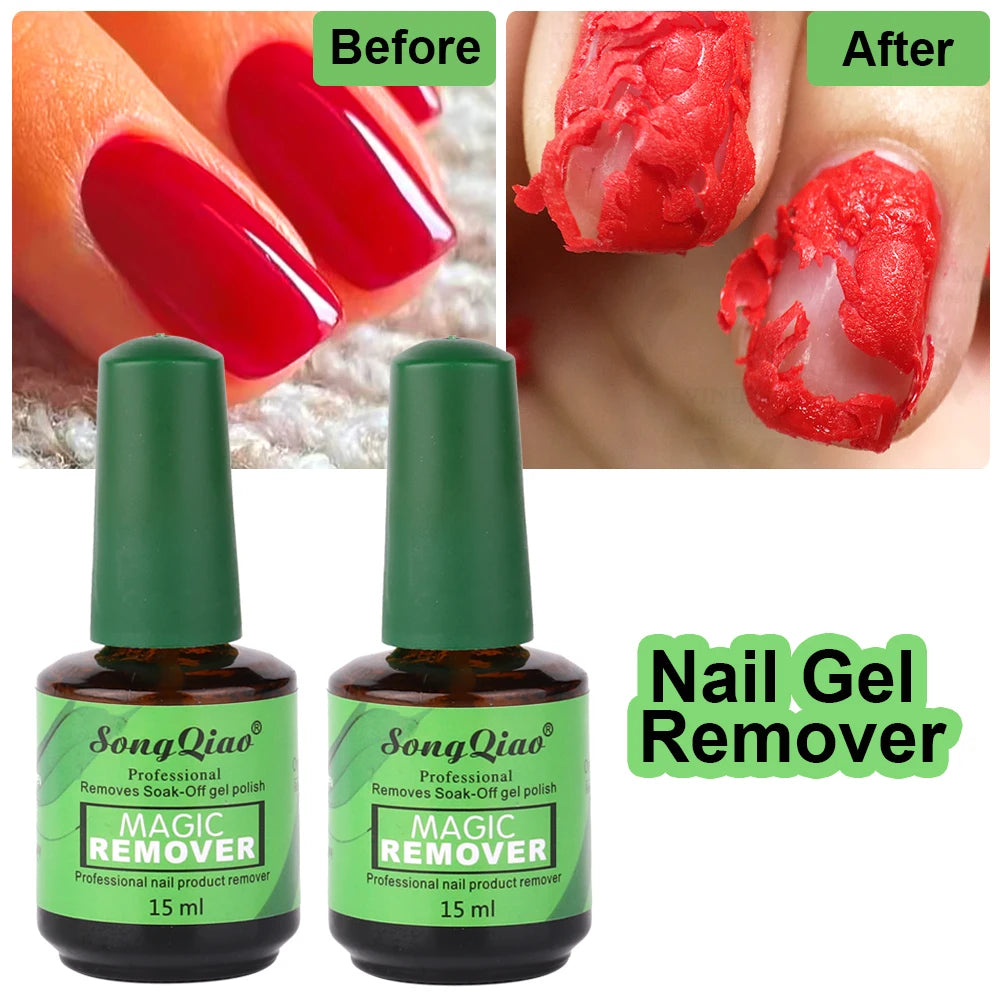 1/2/3pcs 15ml Nail Remover Burst Gel Polish Magic Fast UV LED Soak Off Function Gel Nail Art Removal Gel Varnish Manicure Tools