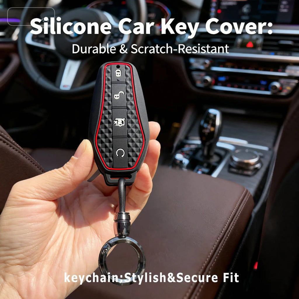 For BYD Sealion 7 Seal Song Plus Dolphin King Atto 3 Qin Plus Tang Destroyer E7 Car Keychain Cover Key Caps Case Holder Fob