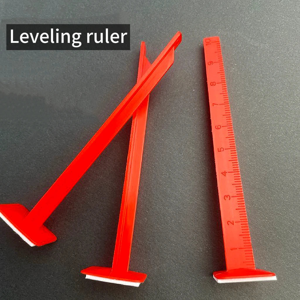 100pcs 10mm Self-Adhesive Leveling Pins Concrete Floor Height Marker Self Leveling Construction Measuring Tool