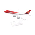 JASON TUTU 16cm AVIANCA COLOMBIA  B747 Airplane Model Airplane Diecast Metal 1/400 Scale Planes