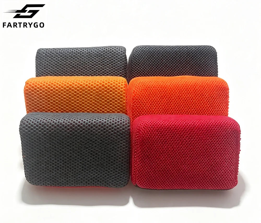 Fartrygo 2Pc Ultra Clay Scubber Bar Scrubber Car Magic Clay Sponge Block Cleaning Eraser for Car Wash Paint Detailing Claying