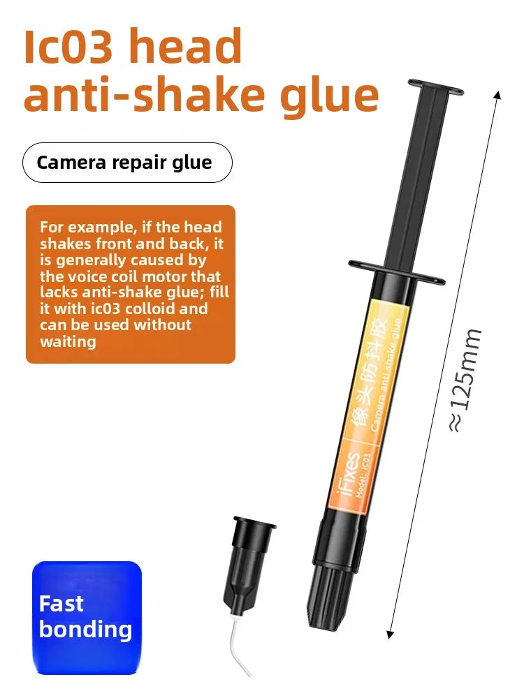 IFixes Anti-Shake Glue Filter Fixing Lens Fixed UV Adhesive for Phone Camera Repair Liquid Tool