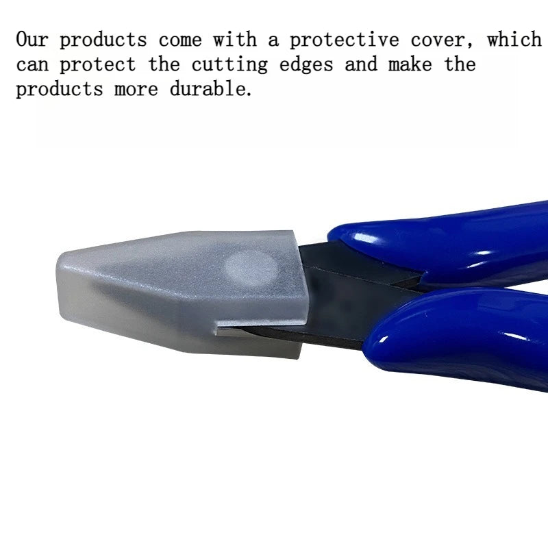 5-In Flush Metal Side Cutter Precision Shear Mini Nose Cutting Plier Electrical Wire Cutters Snips Pliers Tool for Electricians