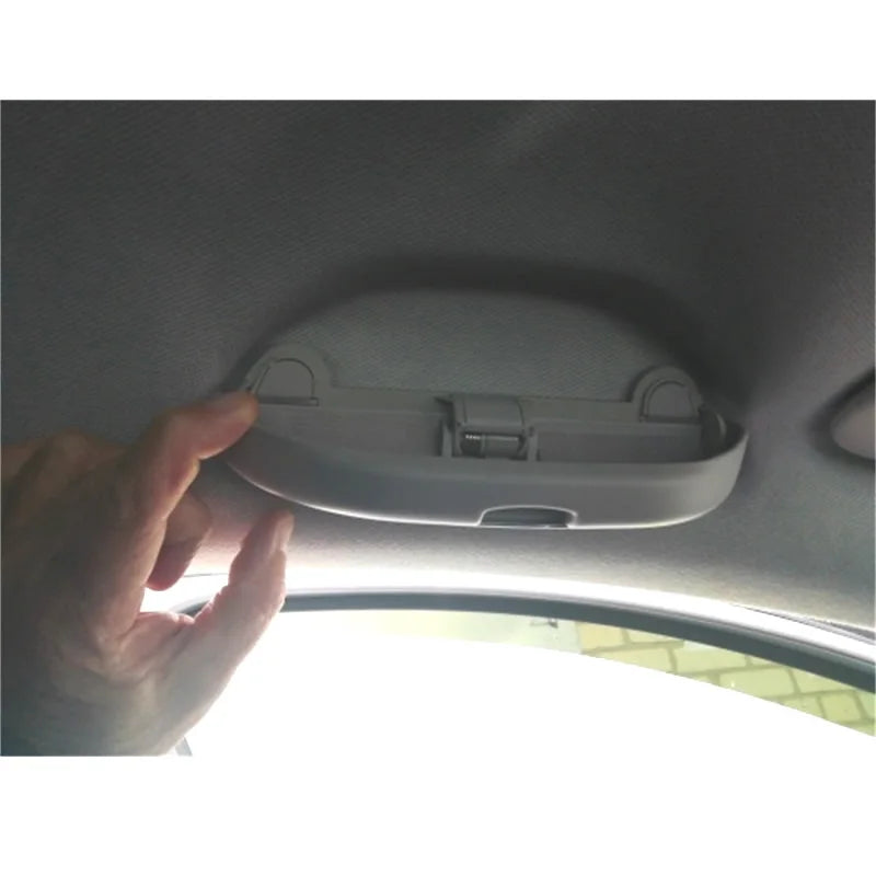 Car Glasses Case Sunglasses Holder Storage Box Fit for VW Polo 6R for Skoda Rapid Octavia Fabia Superb