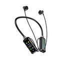 Portable Bluetooth 5.3 Neckband Wireless Headset with Built-In Color Display Screen Extended Battery Design Perfect for Sports