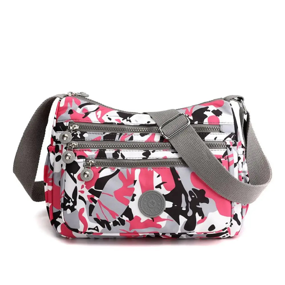Oxford Cloth Oxford Cloth Crossbody Bag Multilayered Korean Style Mommy Bag Message Bag Phone Bag Large Capacity Crossbody Bag