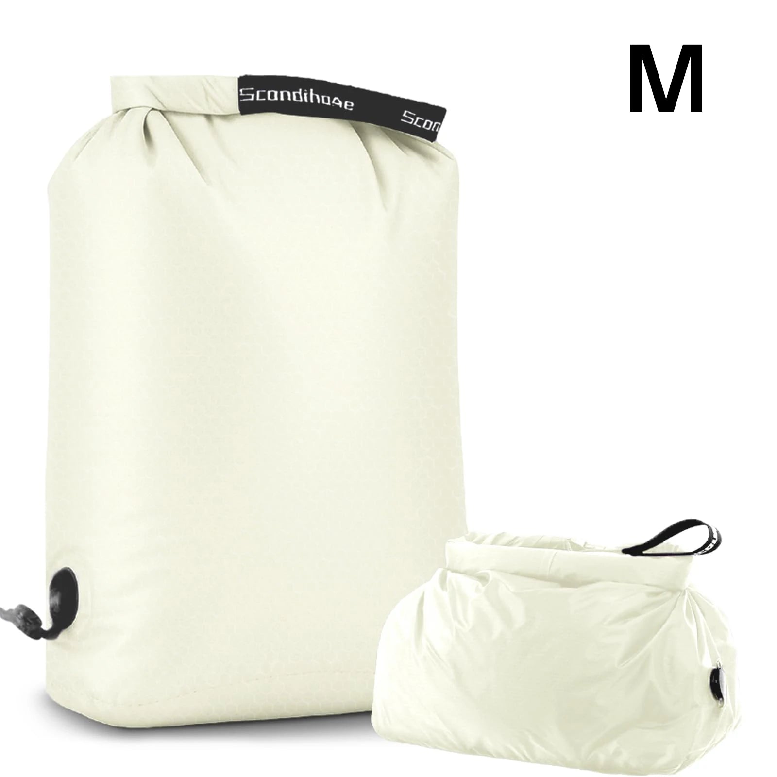Travel Storage Bag Compression Sack Waterproof No Pump Vacuum Bag Clothes Organizer Space Saving Pouch for Backpacking Gym