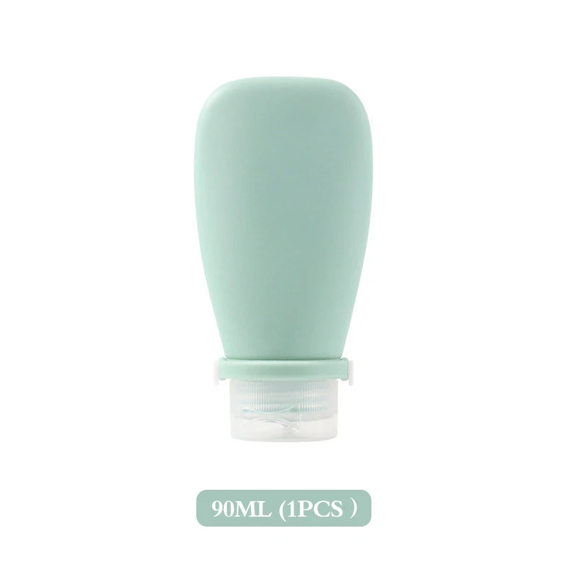 30/60/90ml Silicone Travel Bottles Leak Proof Squeezable Refillable Containers Cosmetic Tube For Lotion Soap Liquids Bottling