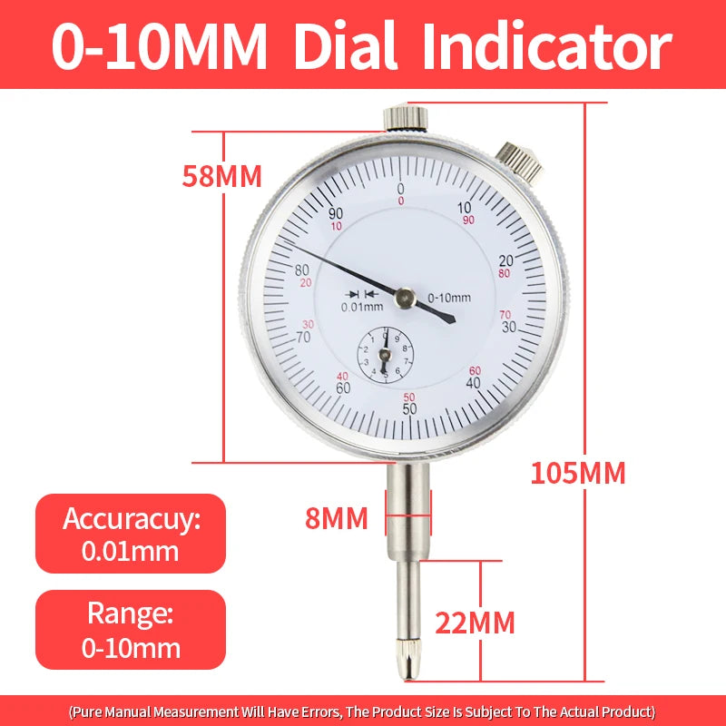 Magnetic Stand Dial Indicator Magnetic Base Holder Stand Dial Gauge Table Scale Precision Indicators Micrometer Measurement Tool