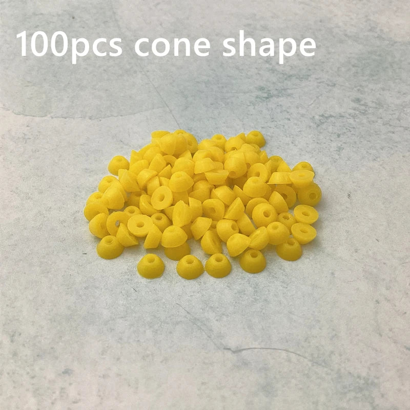 100pcs High Elasticity Colorful Fingerboard PU Bushing