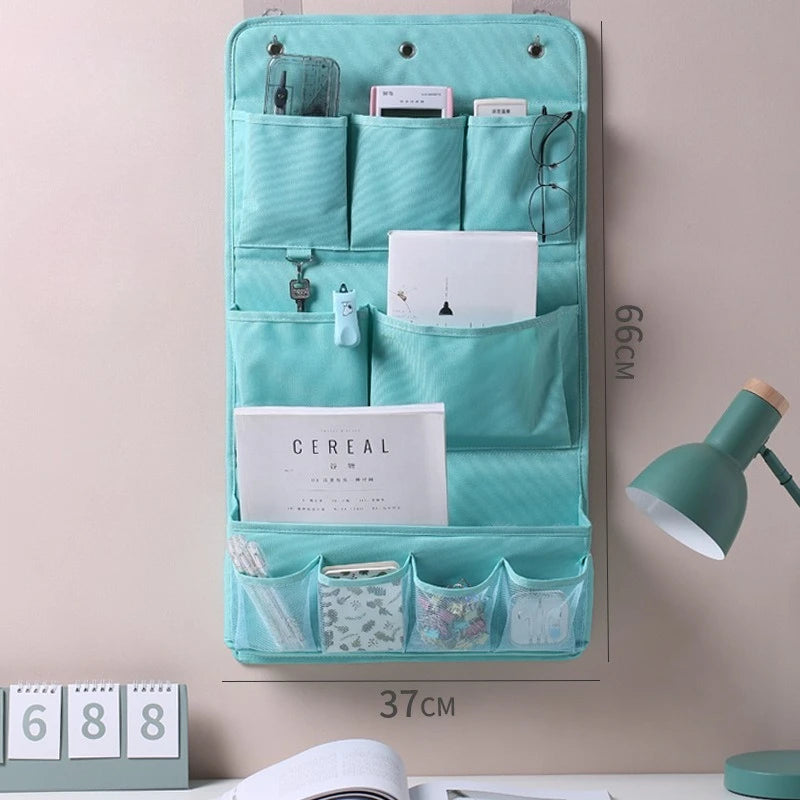 Fabric Wall Hanging  Storage Bag Mobile Phone Storage Bedside Wall Wall Hanging Bag Wardrobe Door Hanging-Bag