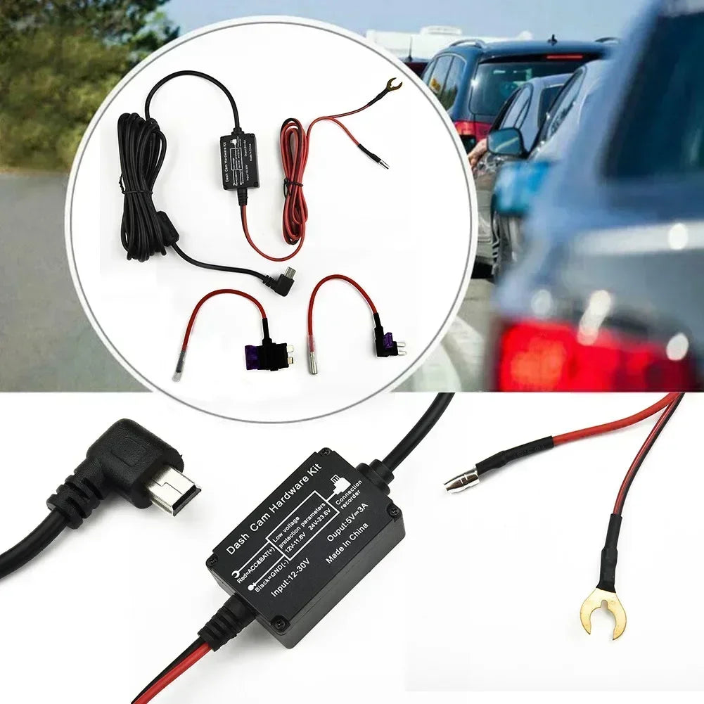 Amp Fuse Hard Wire Fuse 422GW And 522GW Box Car Recorder Dash Cam Hard Wire Kit Mini USB Nextbase 122 Protection Replacement