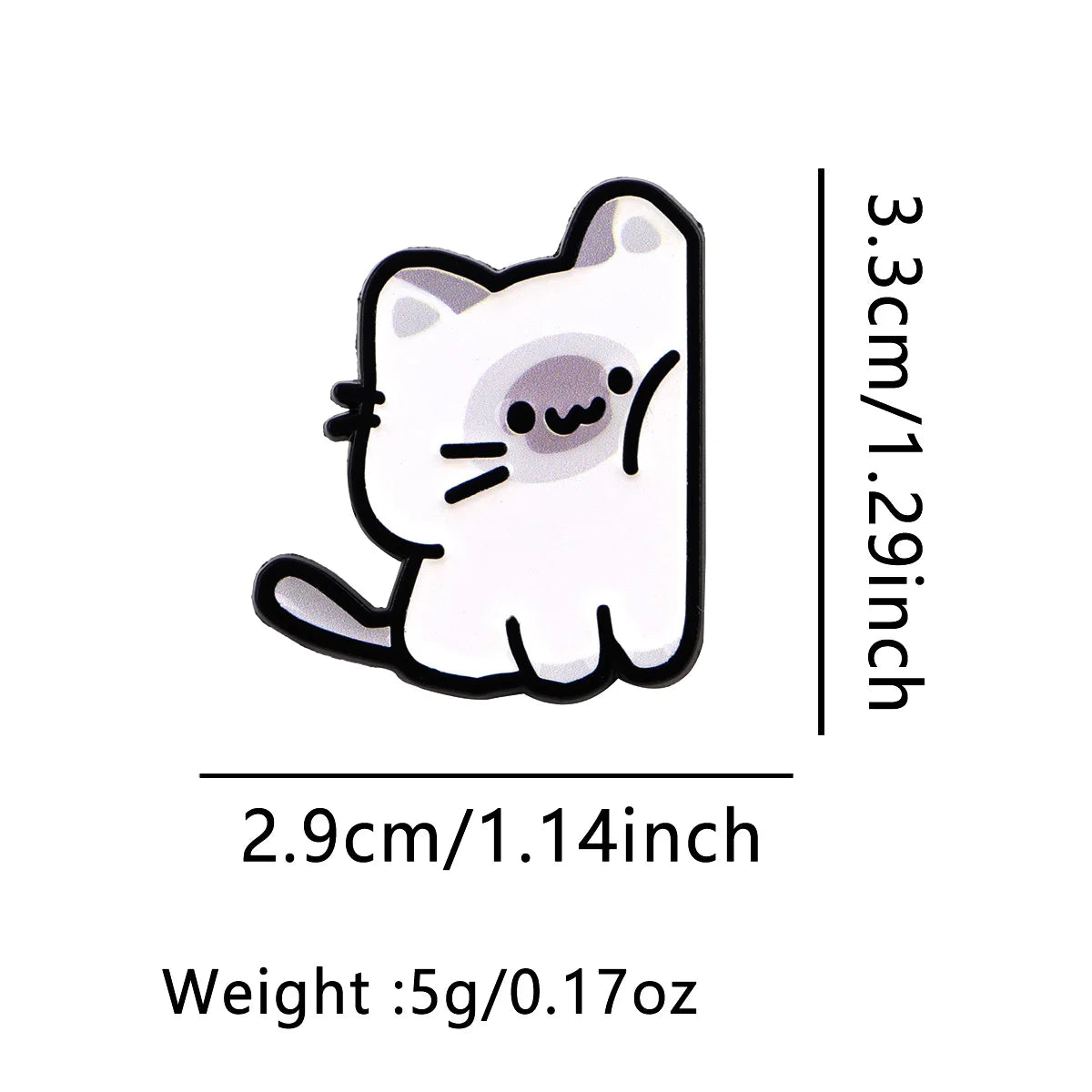 Iced Coffee Quotes Enamel Pin Cartoon Cat Brooches For Women Collar Lapel Pin Dog Badges Party Gifts Clothing Accessories