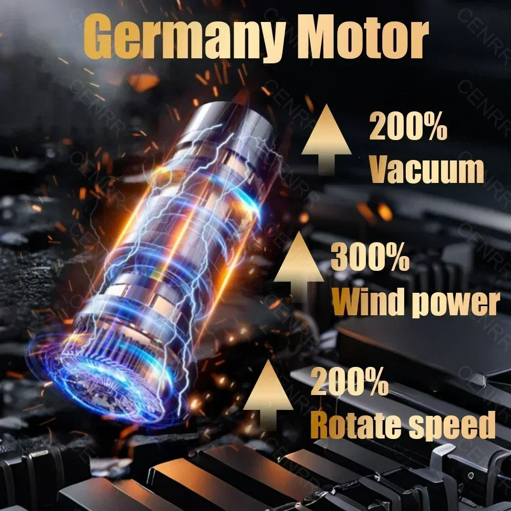 CENRR Vacuum Cleaner Car Wireless Handheld Home Portable Cleaning Mini Suction Powerful Machine Strong Appliance Auto Cleaners