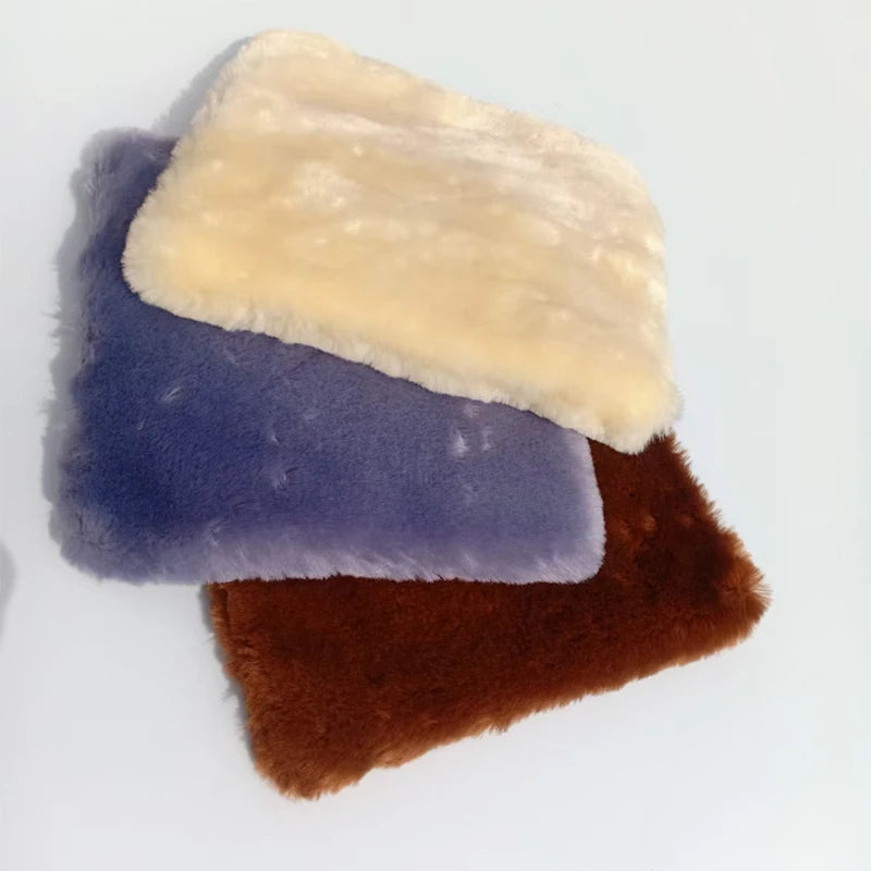 SEAMETAL Car Wash Plush Towel Cleaning Drying Car Polishing Cloth Soft Edgeless Detailing Waxing Towel 25x25CM Car Wash Supplies