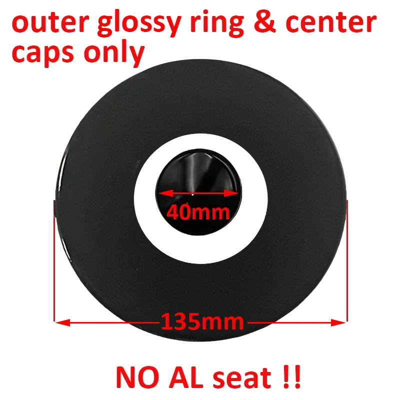 High Quality 40mm Bevel 135mm Slope Cap Matte or Glossy 450 Burner