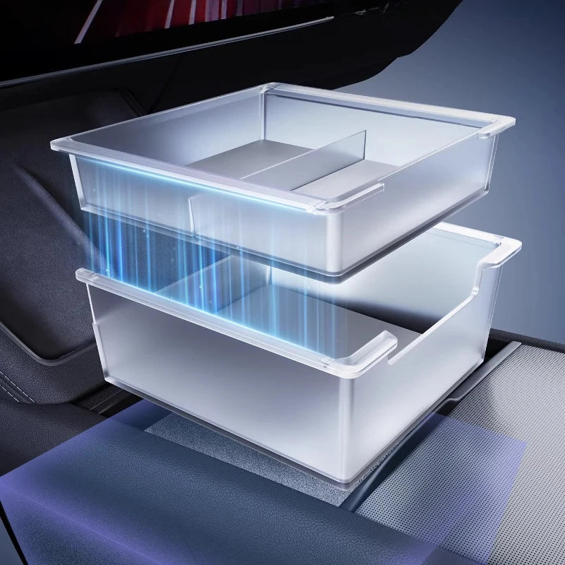 For Tesla Model YL/Y/3 Highland Central Control Storage Box Armrest Box Storage Car Car Interior Modification Accessories Tools