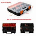 Plastics Tool Box Screw Nail Nut Bolts Carry Case Hand Tools Storage Boxes