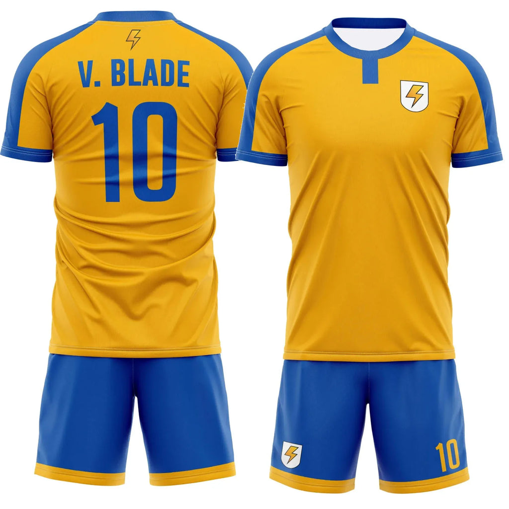 Japan Soccer Anime Polo Shirt Inazuma Eleven Men's Women's Short Sleeve Set Casual Breathable Daily T-shirt+Shorts