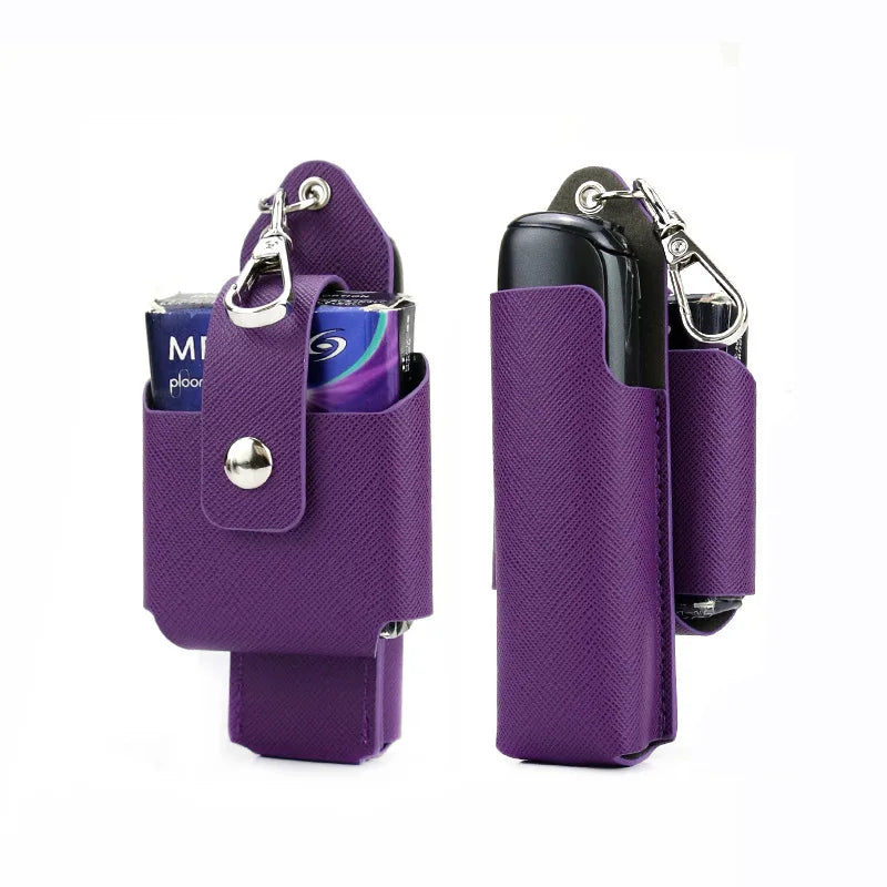 Suitable for Ploom Aura Multifunctional Storage Protective Case for PLOOM AURA Anti-drop Buckle Leather Case