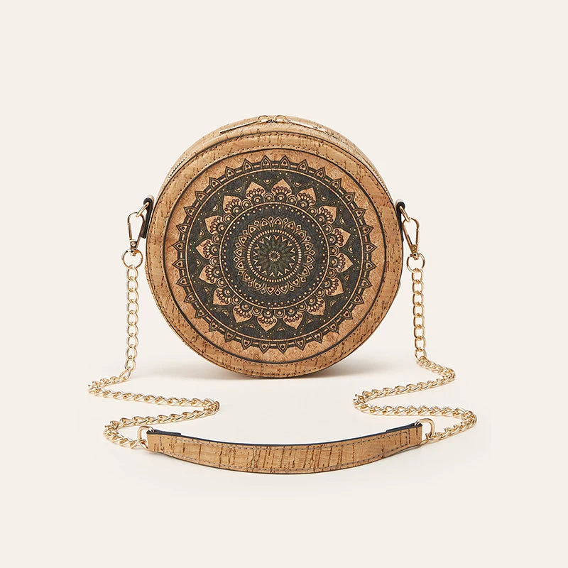 Crossbody Bags Simiaduo Multi-Element Retro Ethnic Style Elliptical Chain Bag For Women