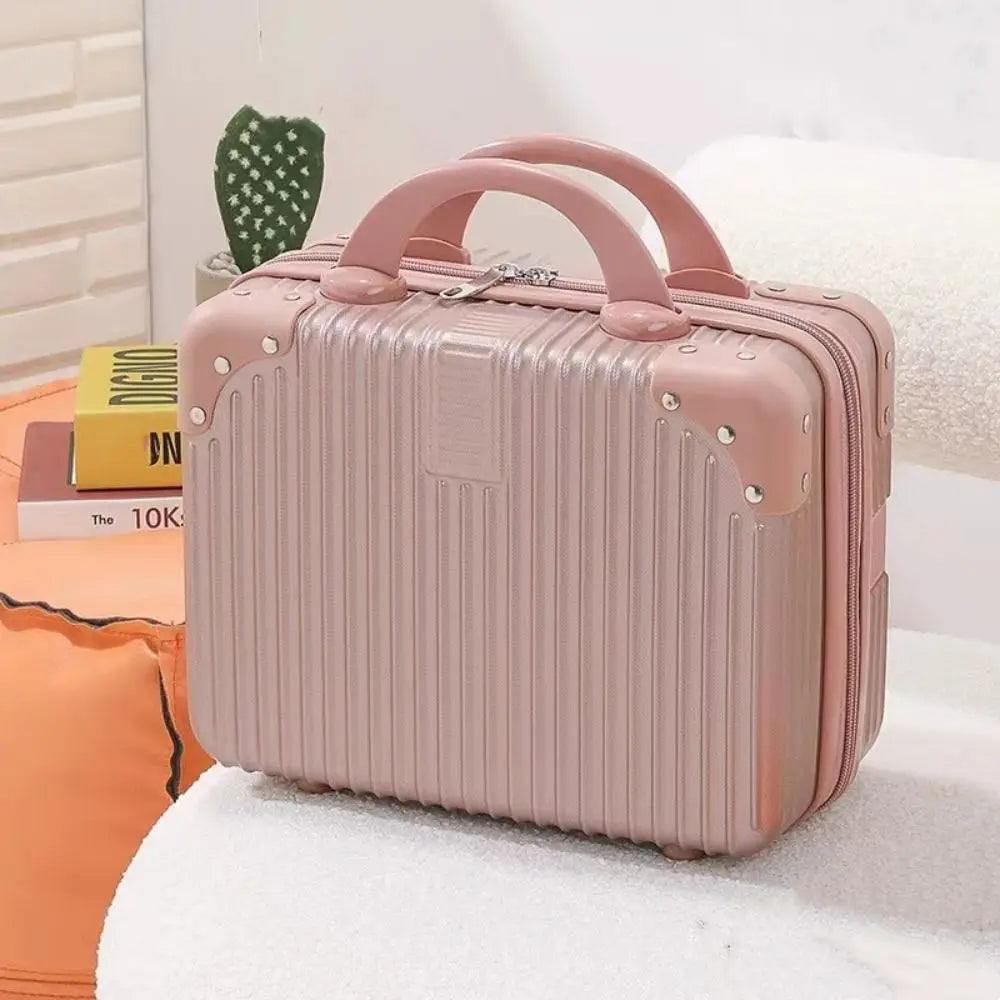 Hot Sales 14 inch Travel Suitcase Mini Travel Makeup Case Organizer Hand Boarding Case For Women