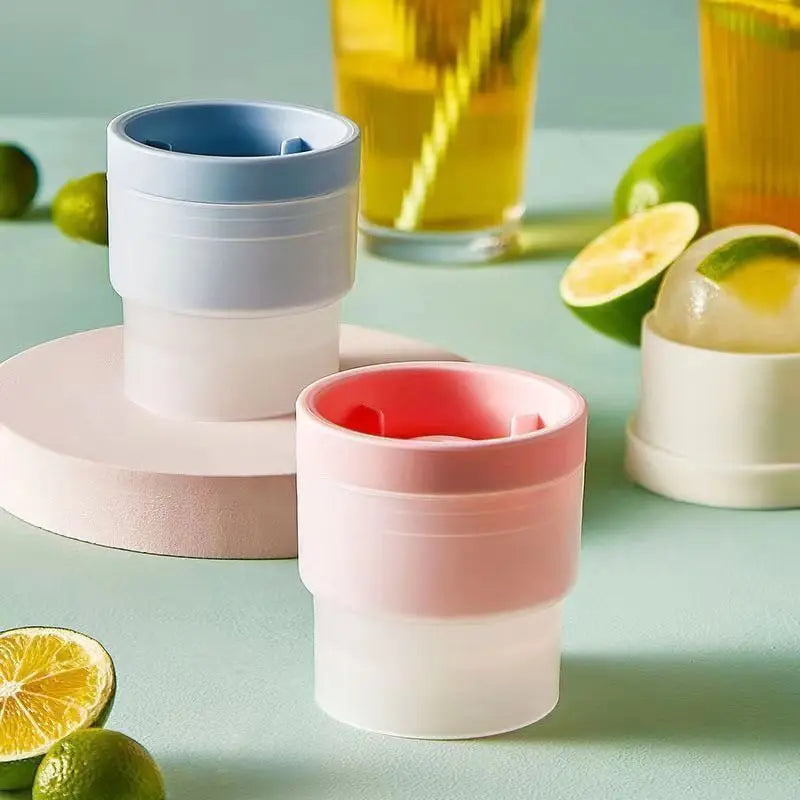 Silicone Ice Maker Food Grade Sphere Ice DIY Ice Ball For Cocktail Whiskey Drink Suitable For Party Bar Home Kitchen Supplies