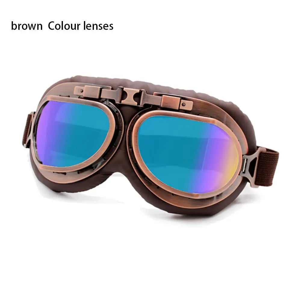 Eye Protection Snowboard Vintage Sunglasses Cruiser Scooter Pilot Retro Goggles Motorcycle Glasses Eye Protection