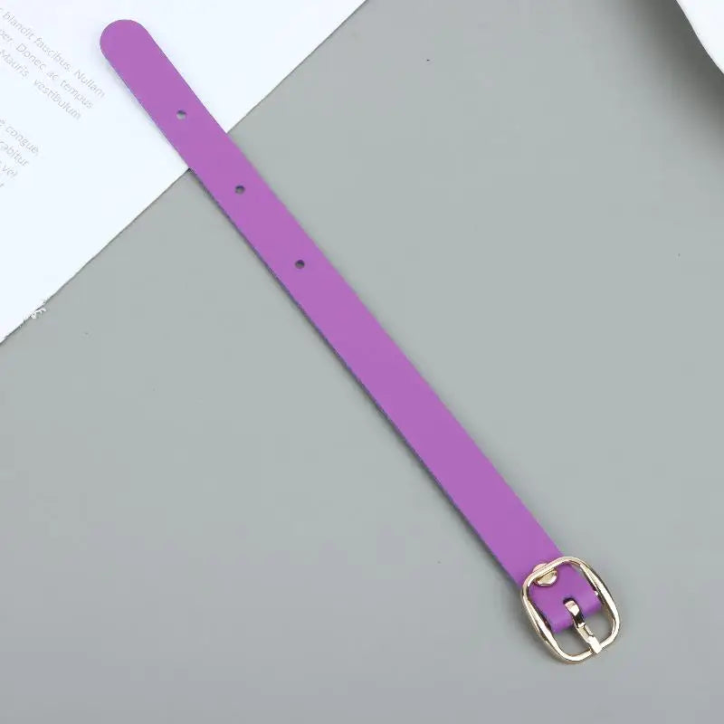 *1Pcs PU Luggage Tag Straps Alloy Buckles Waterproof Luggage Tag Strap Ultra Light Wear-resistant For Travel Business Trip
