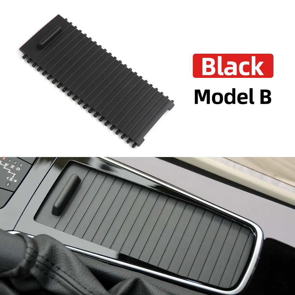 Car Center Console Shutters Cup Holder Cover Slide Roller Blind Storage Box Cover For Dongfeng Peugeot 508 2011-2018  98086959ZE