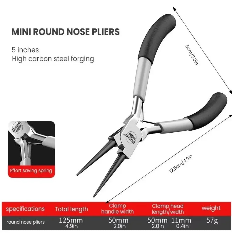 Mini Pliers Multi-Function Cutting Pointed  Diagonal Pliers Electrical Wire Cable Cutters Tools DIY Jewelry pliers Tools