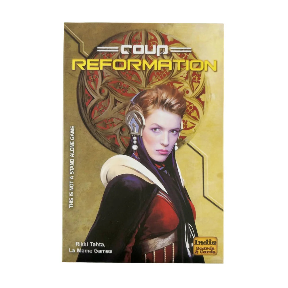 1 Box Coup | Card Game Coup Reformation 1 | 2nd Edition Expansion Holding Resistance Mission Board Game Deck