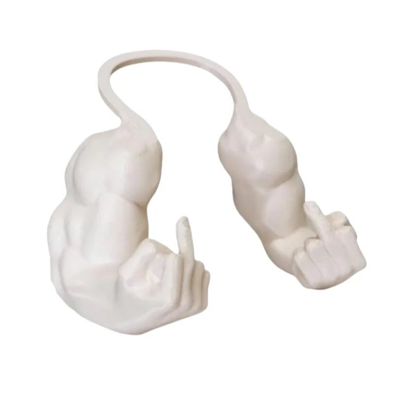 Middle Finger Cat Muscle Arm - 3D Printed Neck Arm Muscle Texture, Fun Pet Accessories, Halloween Cat Accessories