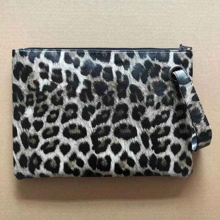 Women Bag Ladies Day Clutch Envelope Wristlet Bag Large Capacity PU Briefcase Mobile Phone Fashion Purse Handbags Evening Bag